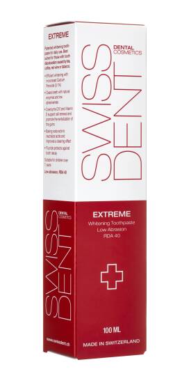 EXTREME 100ml Lekeli Dişler İçin Diş Macunu, RDA 40