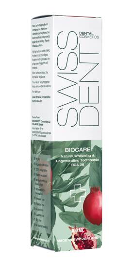 BIOCARE 100ml VEGAN Günlük Kullanım İçin Diş Macunu, RDA 38