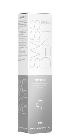GENTLE 50ml Hassas Dişler İçin Diş Macunu, RDA 25