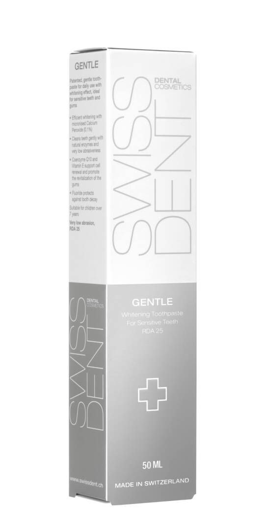 GENTLE 50ml Hassas Dişler İçin Diş Macunu, RDA 25 - 1